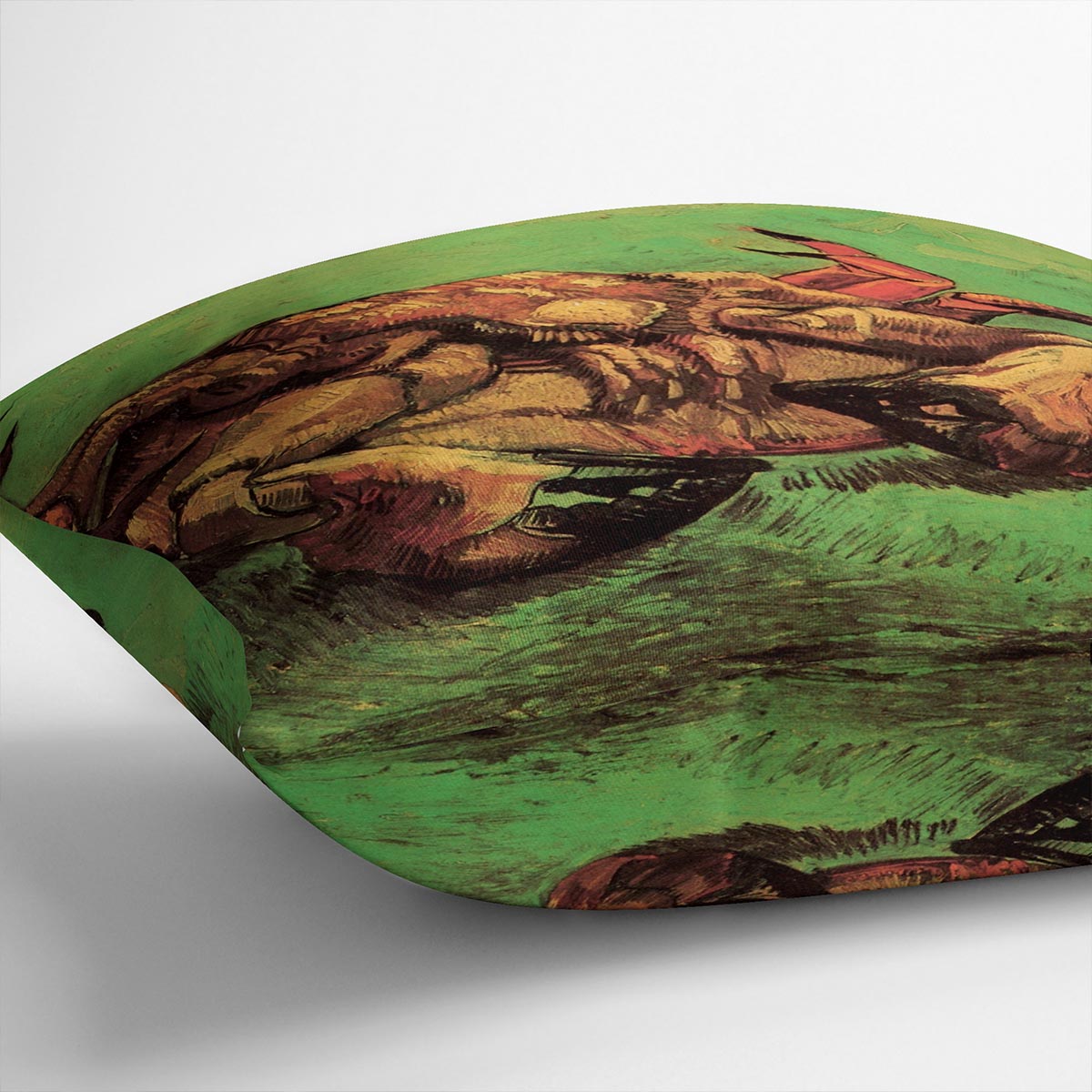 Crab on Its Back by Van Gogh Cushion