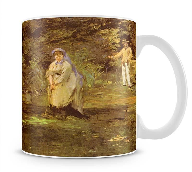 Croquet Party by Manet Mug - Canvas Art Rocks - 1