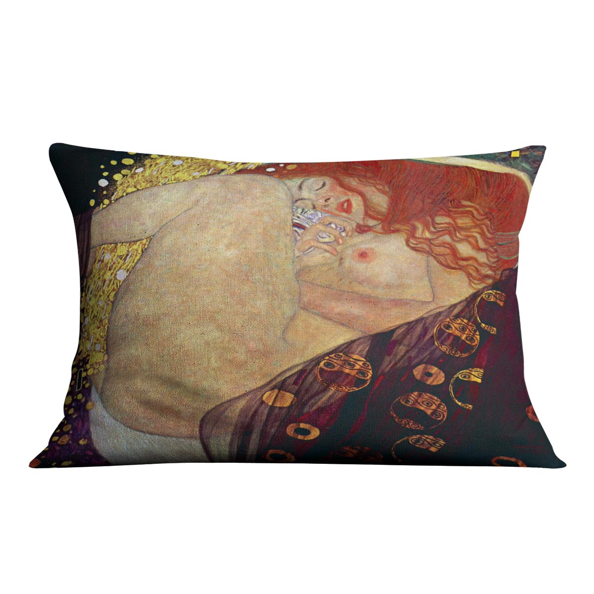 Danae by Klimt Cushion