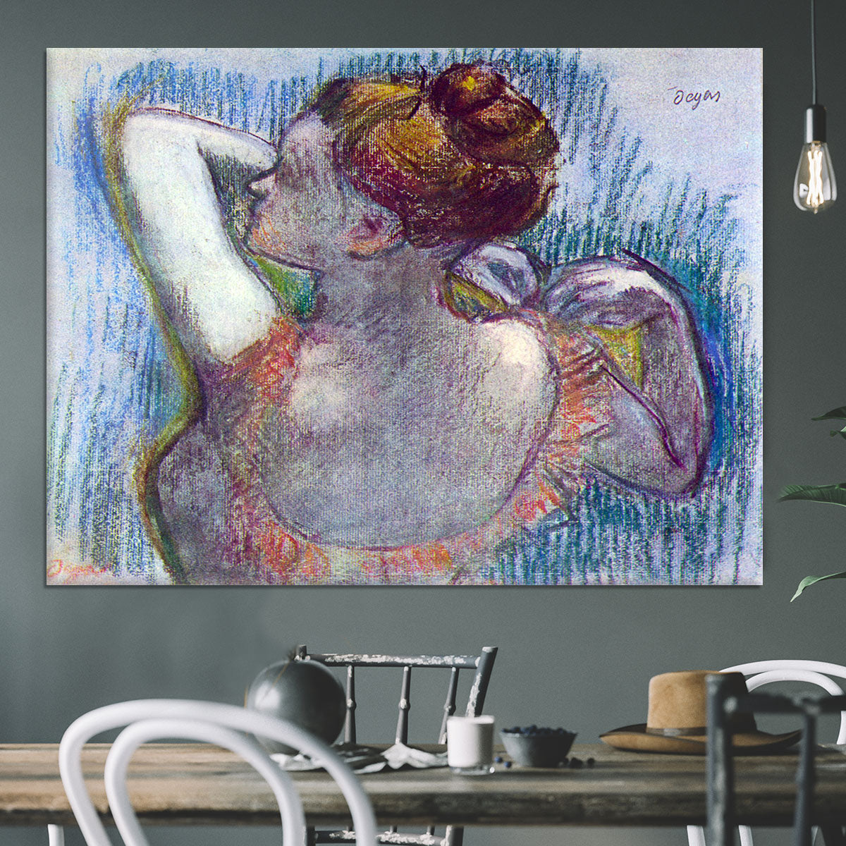 Dancer by Degas Canvas Print or Poster - Canvas Art Rocks - 3