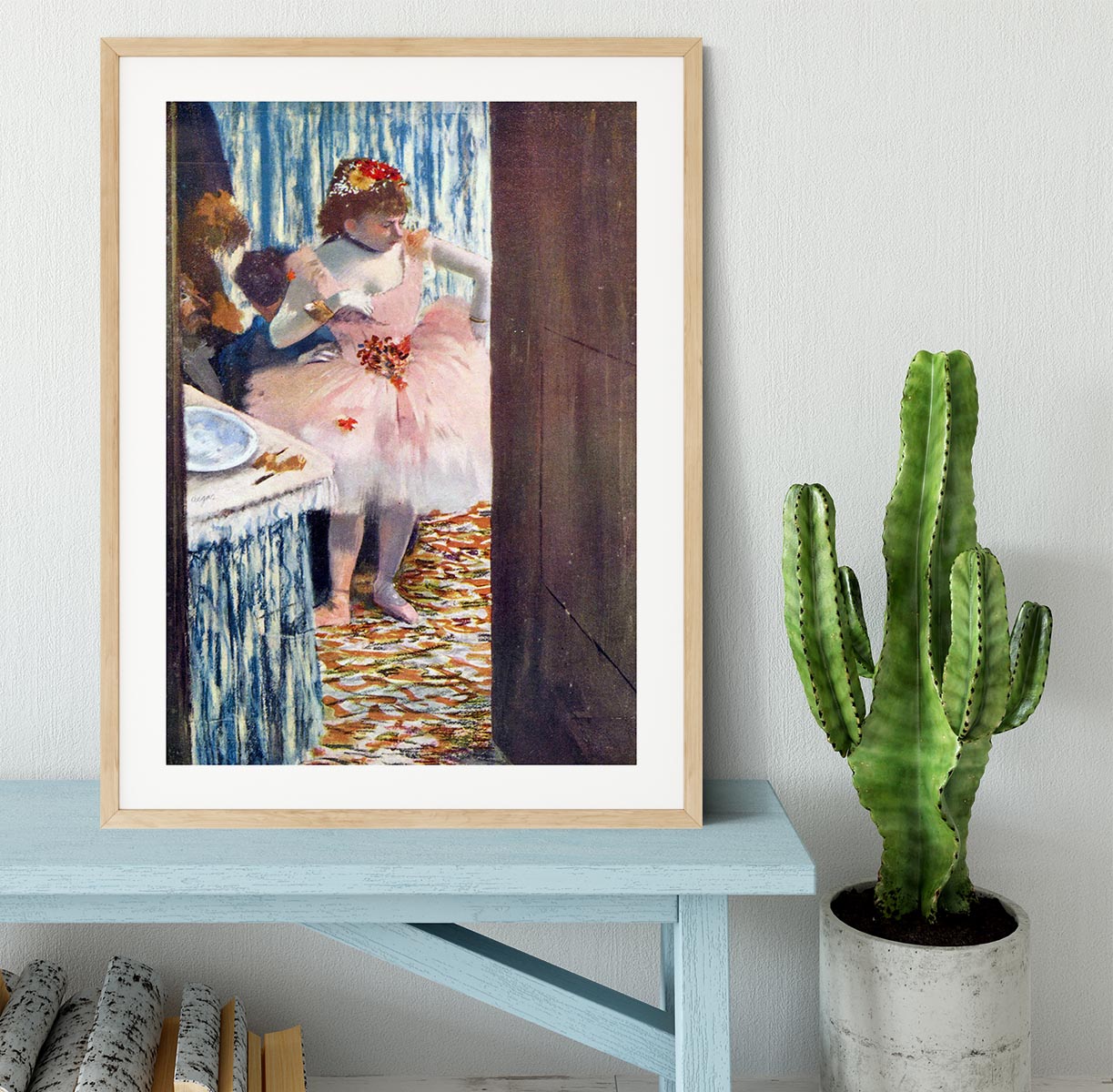 Dancer in the Loge by Degas Framed Print - Canvas Art Rocks - 3
