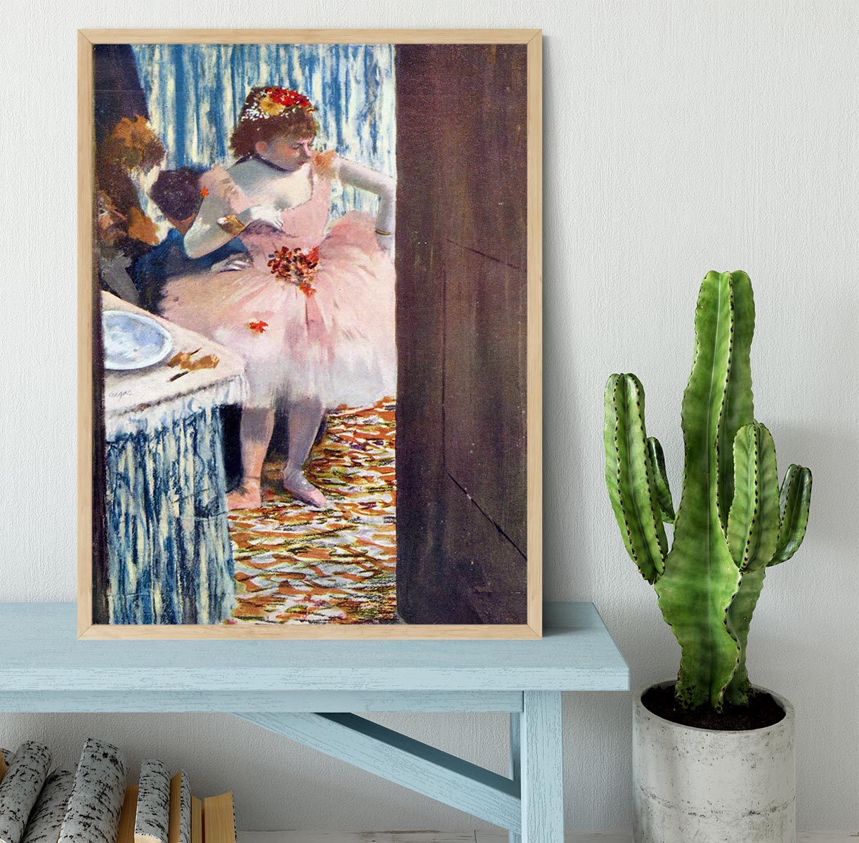 Dancer in the Loge by Degas Framed Print - Canvas Art Rocks - 4