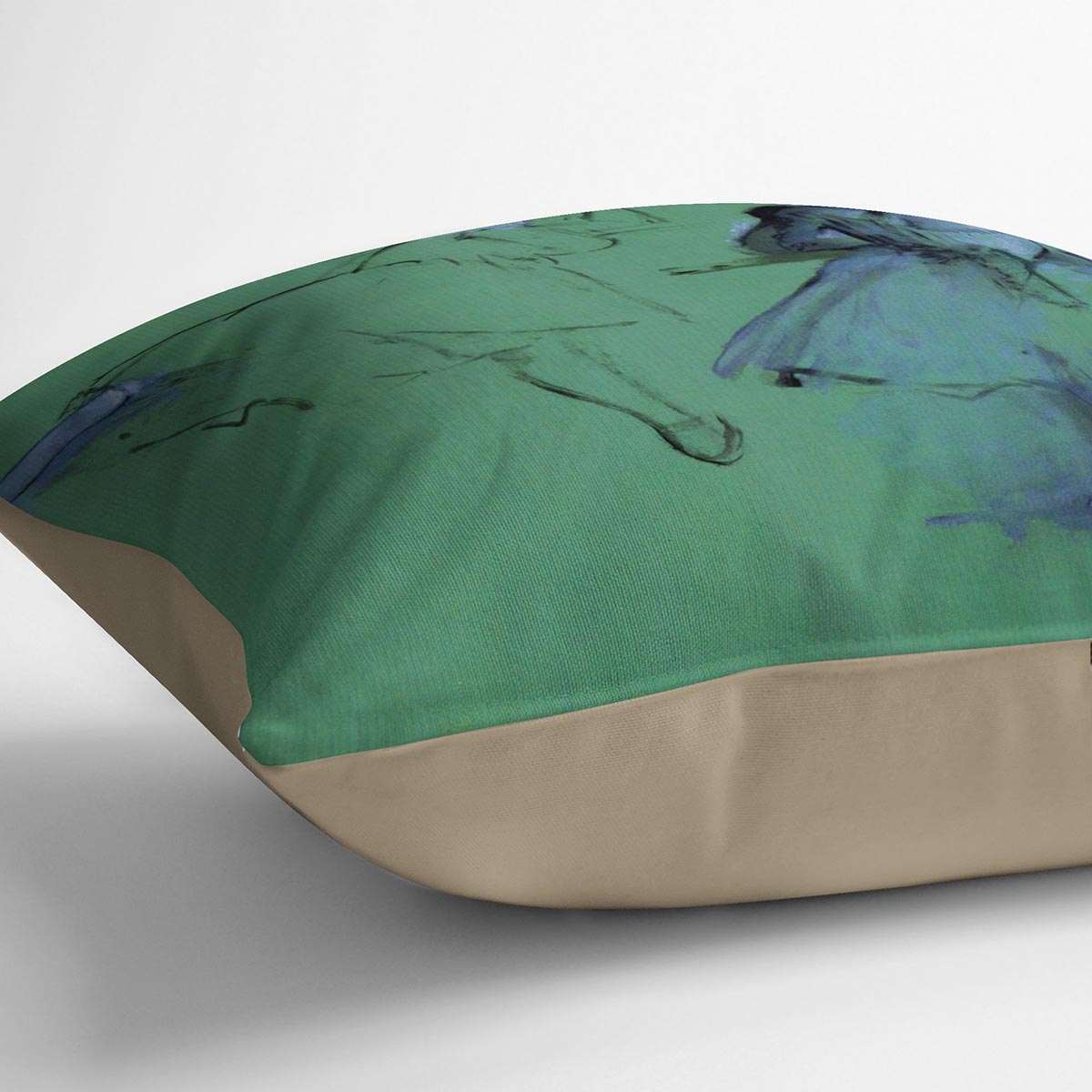 Dancers at the bar 2 by Degas Cushion