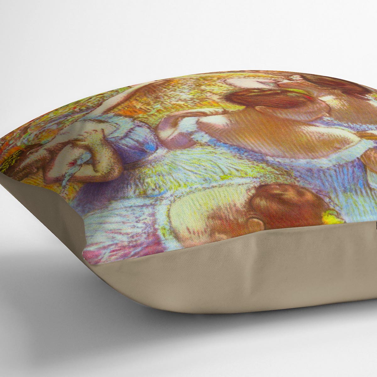 Dancers in blue by Degas Cushion