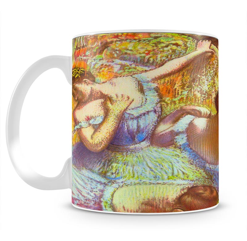 Dancers in blue by Degas Mug - Canvas Art Rocks - 1