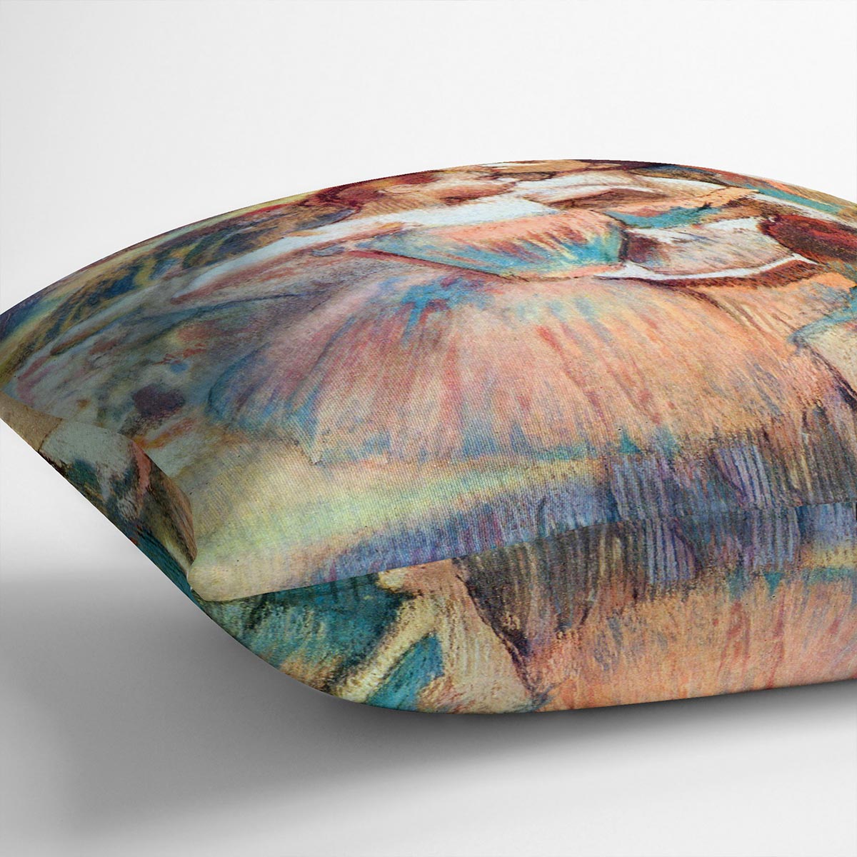 Dancers in the landscape by Degas Cushion