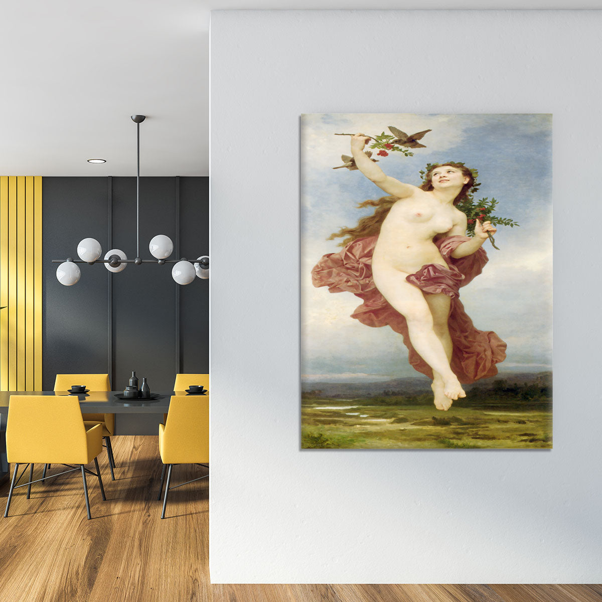 Day By Bouguereau Canvas Print or Poster - Canvas Art Rocks - 4