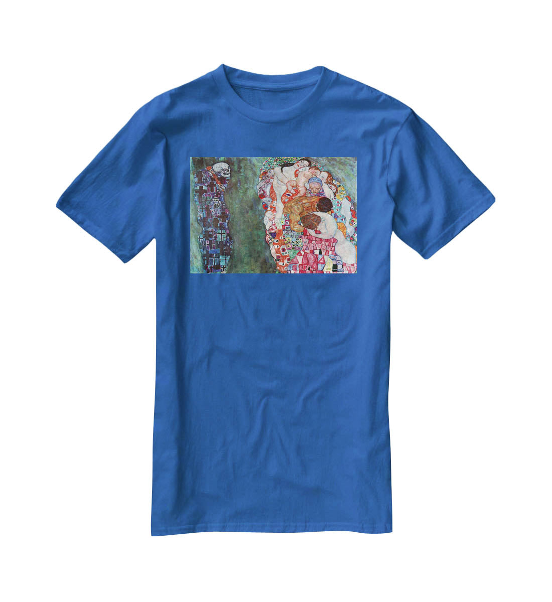 Death and Life by Klimt T-Shirt - Canvas Art Rocks - 2