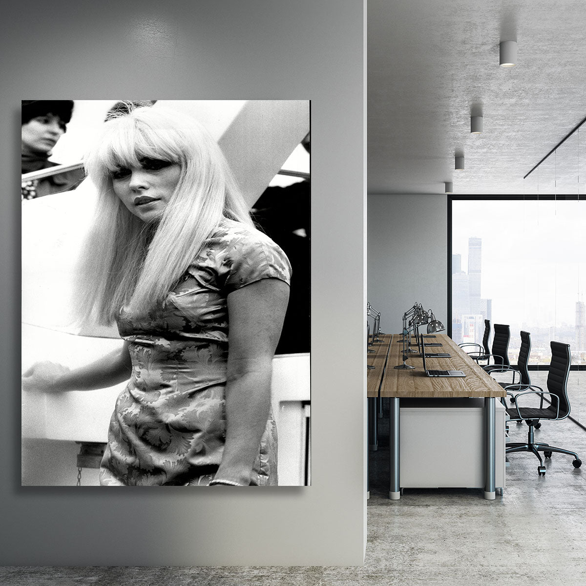 Debbie Harry of Blondie Canvas Print or Poster - Canvas Art Rocks - 3