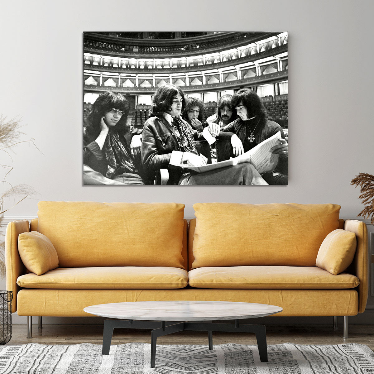 Deep Purple go classical Canvas Print or Poster - Canvas Art Rocks - 4