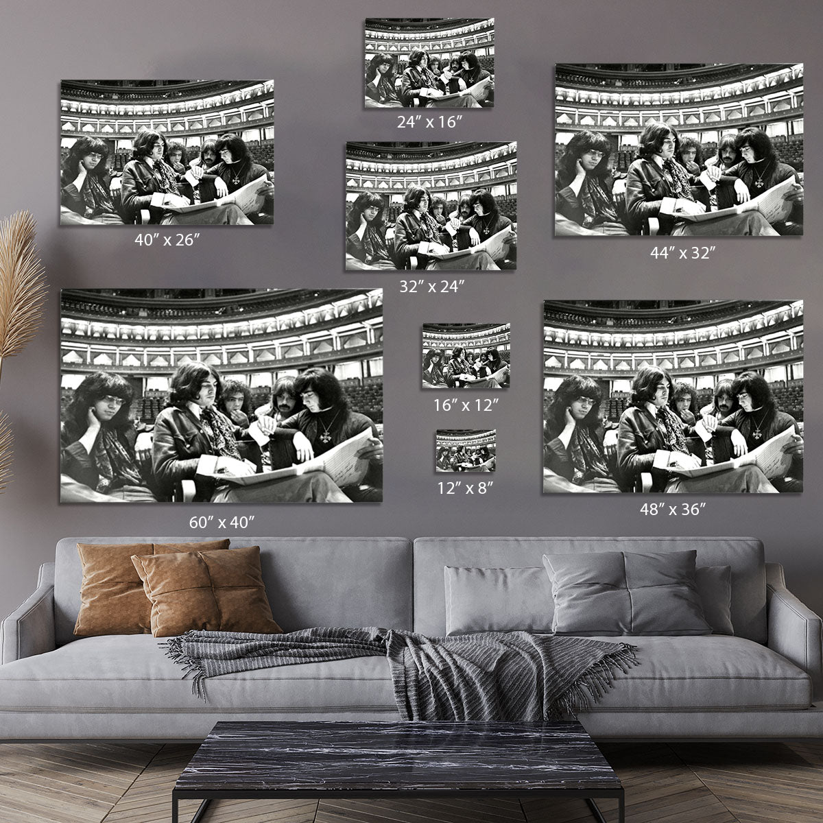 Deep Purple go classical Canvas Print or Poster - Canvas Art Rocks - 7