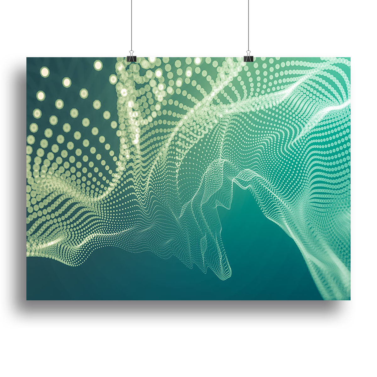 Dimensional Dots Canvas Print or Poster - Canvas Art Rocks - 2
