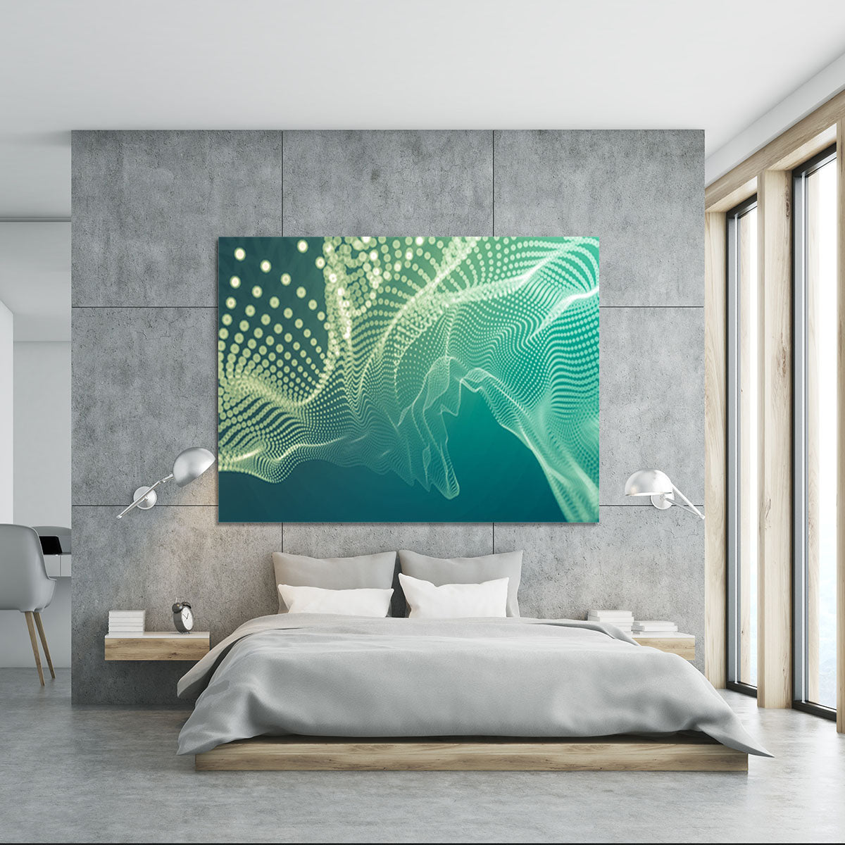 Dimensional Dots Canvas Print or Poster - Canvas Art Rocks - 5