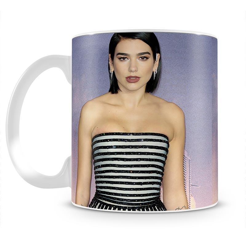 Dua Lipa at a premiere Mug - Canvas Art Rocks - 2