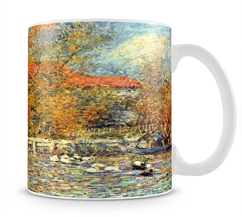 Duck pond by Renoir Mug - Canvas Art Rocks - 1