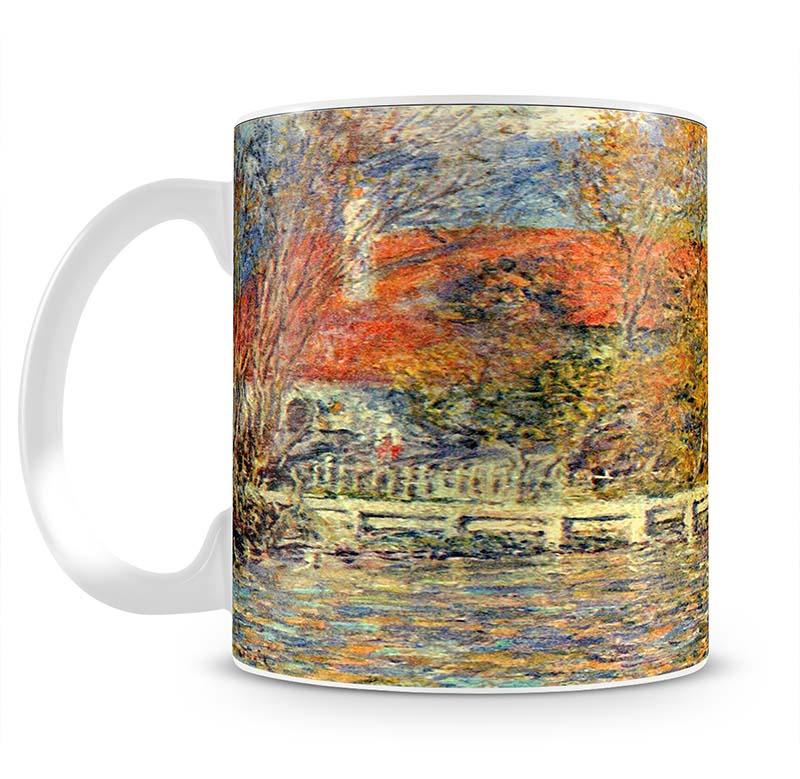 Duck pond by Renoir Mug - Canvas Art Rocks - 2