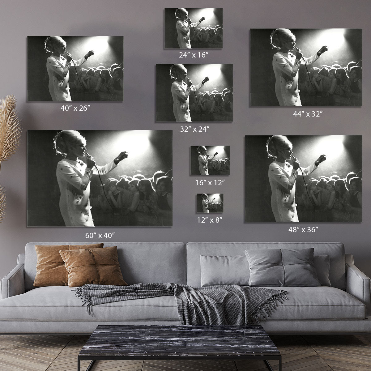 Dusty Springfield in the light Canvas Print or Poster - Canvas Art Rocks - 7