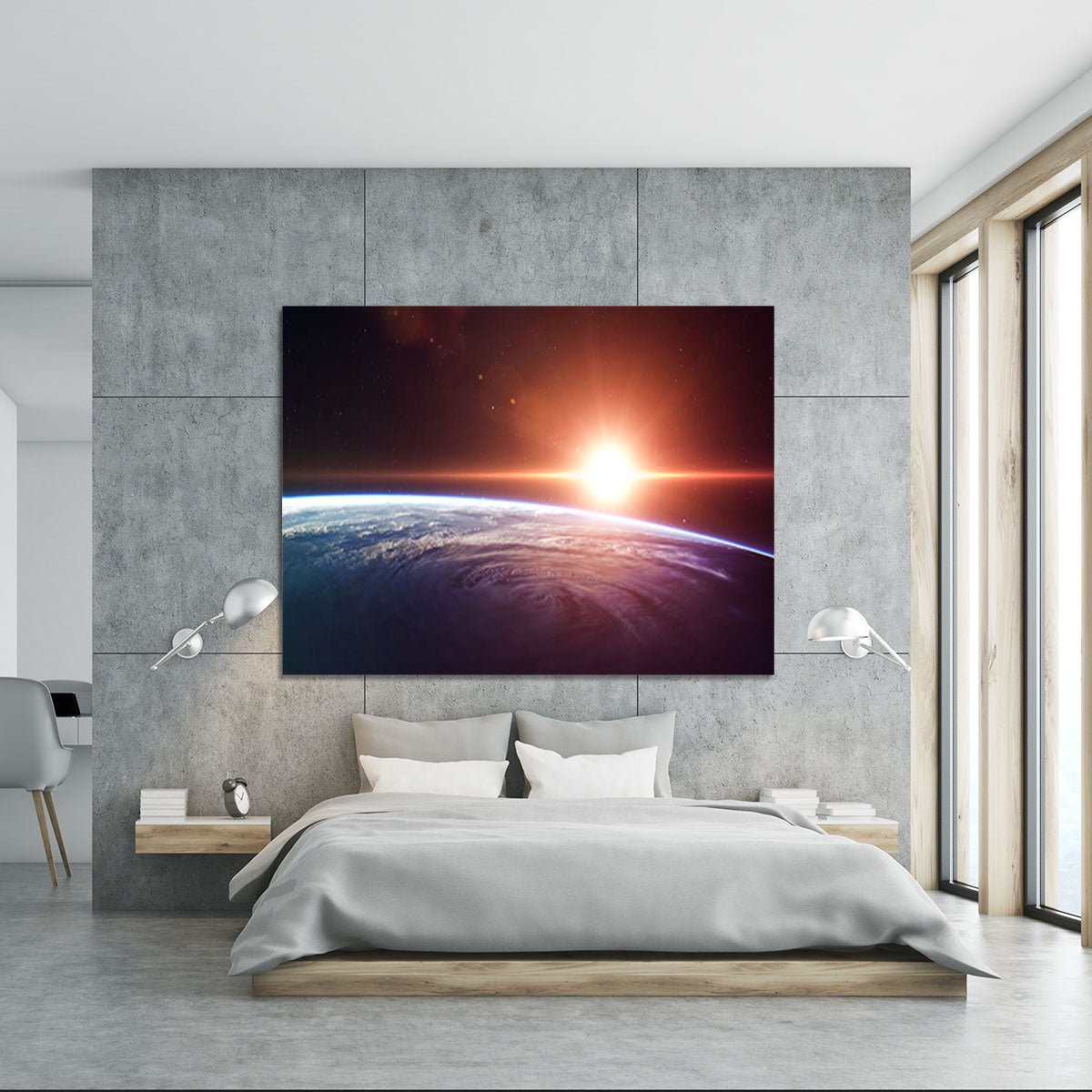 Earth Sunrise Canvas Print or Poster - Canvas Art Rocks - 5