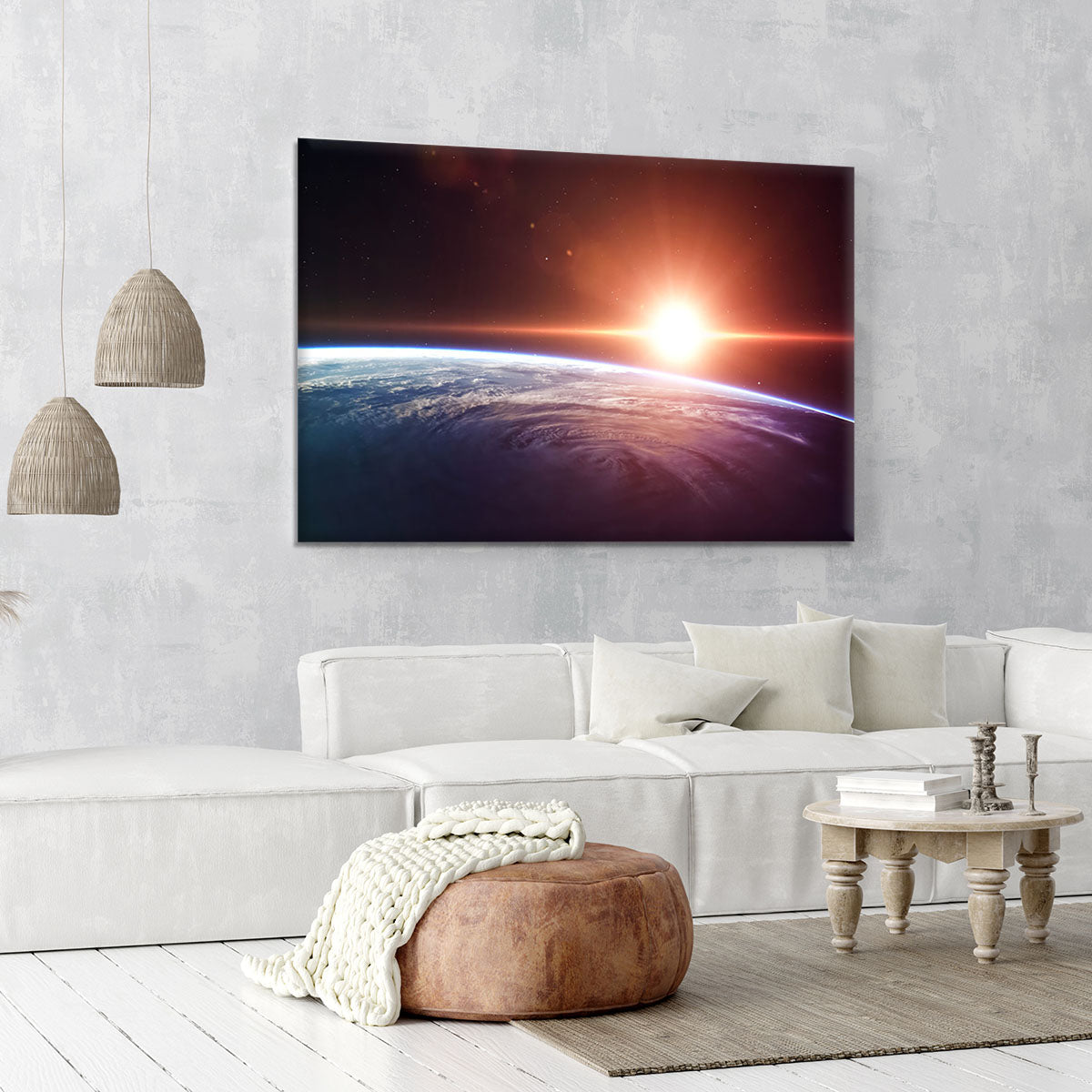Earth Sunrise Canvas Print or Poster - Canvas Art Rocks - 6