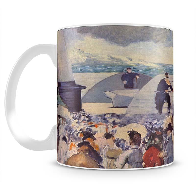 Embarkation of the Folkestone by Manet Mug - Canvas Art Rocks - 2