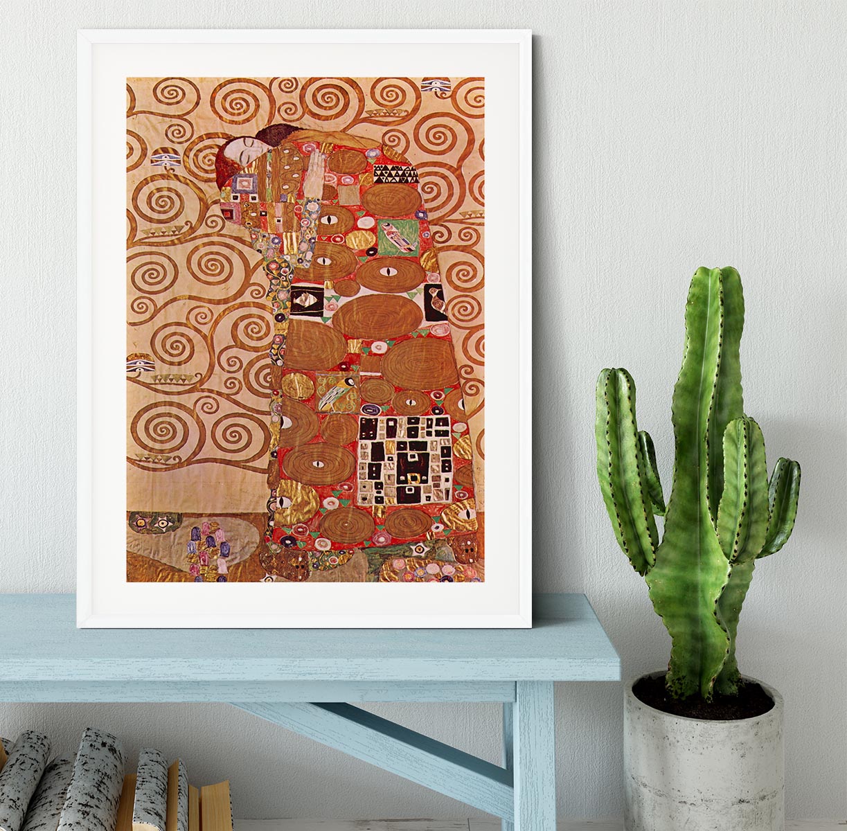 Embrace by Klimt Framed Print - Canvas Art Rocks - 5