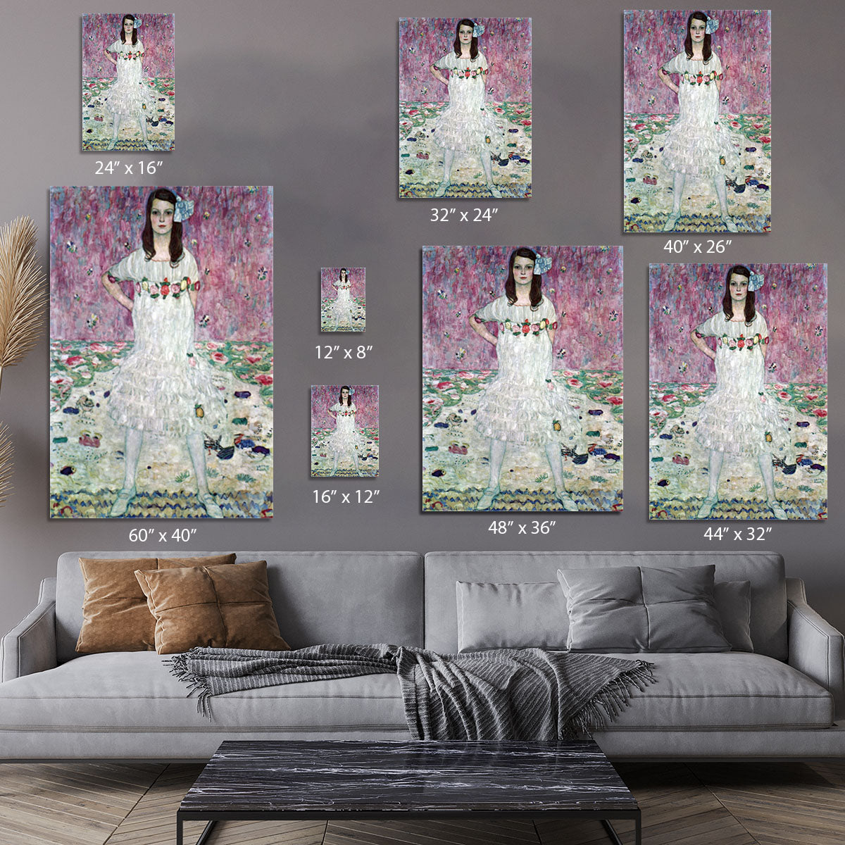 Eugenia Primavesi by Klimt Canvas Print or Poster - Canvas Art Rocks - 7