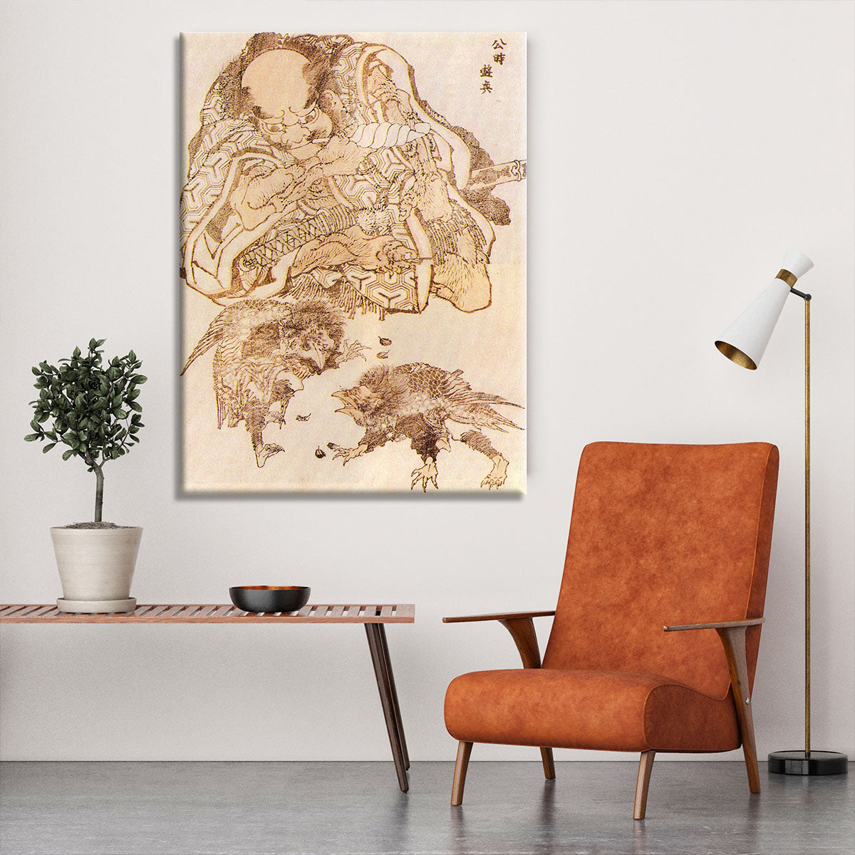 Exodus by Hokusai Canvas Print or Poster - Canvas Art Rocks - 6