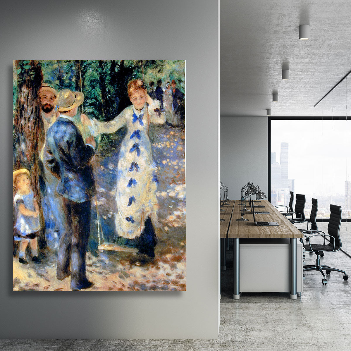 Famille by Renoir Canvas Print or Poster - Canvas Art Rocks - 3