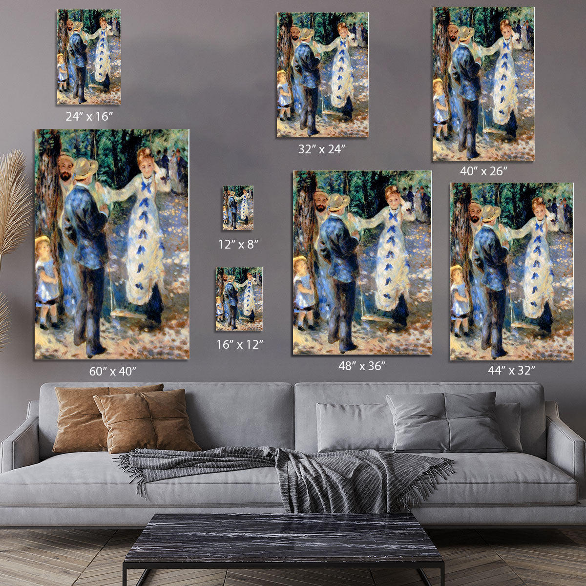 Famille by Renoir Canvas Print or Poster - Canvas Art Rocks - 7