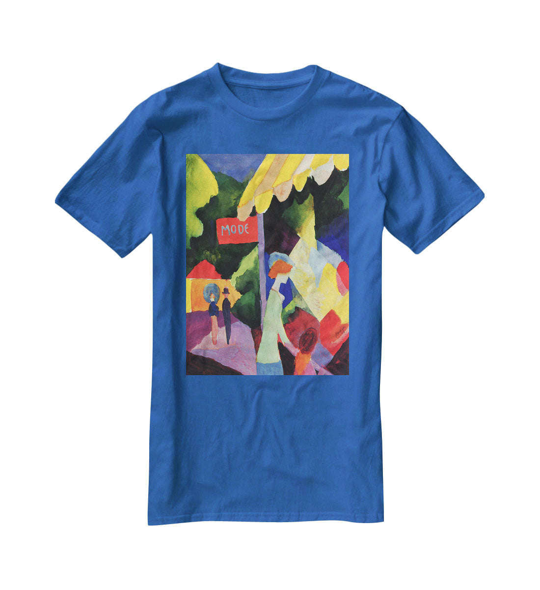 Fashion window by Macke T-Shirt - Canvas Art Rocks - 2