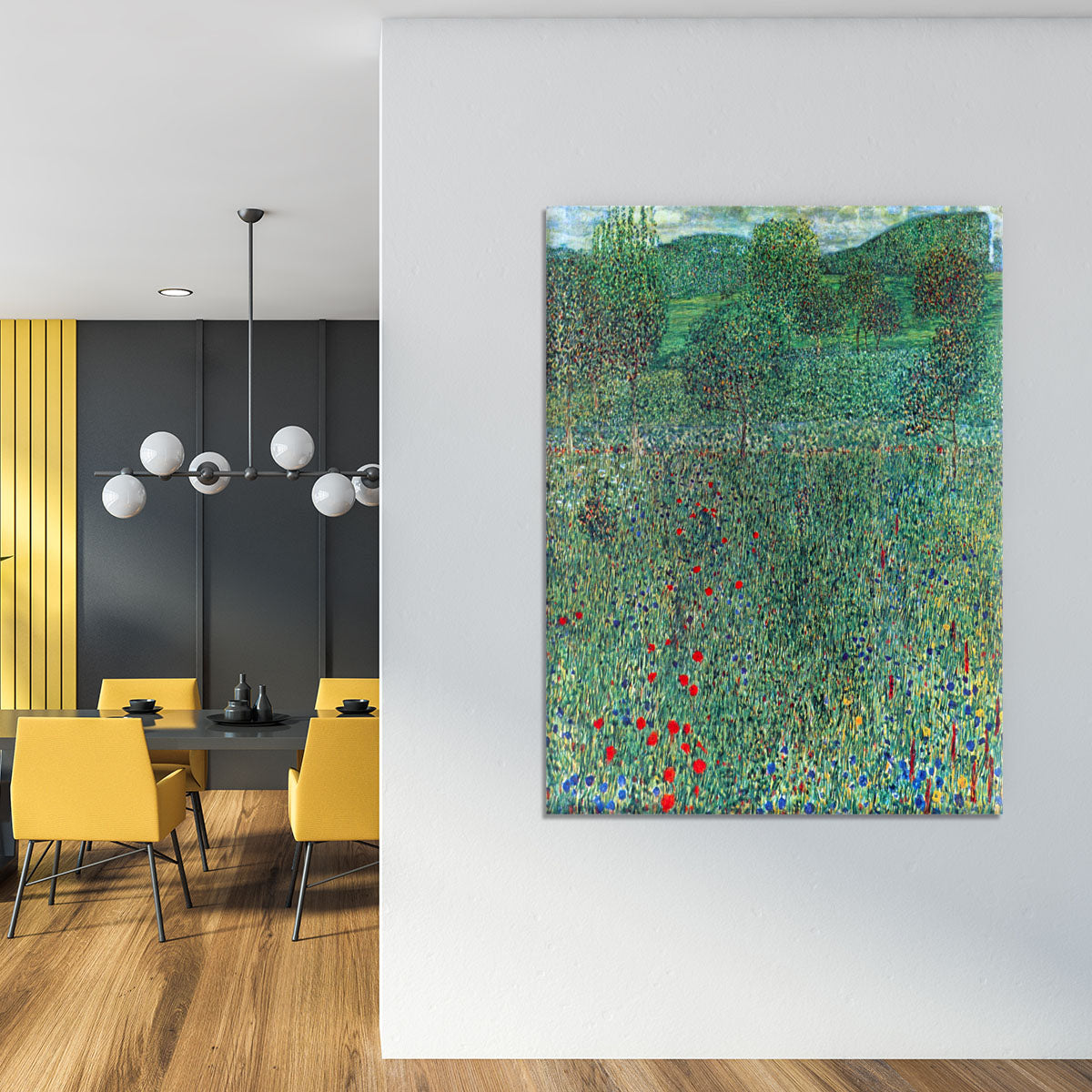 Female act with Animals by Klimt Canvas Print or Poster - Canvas Art Rocks - 4