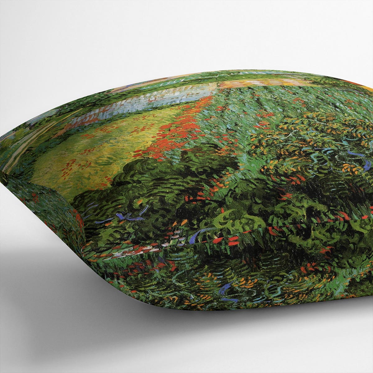 Field with Poppies by Van Gogh Cushion