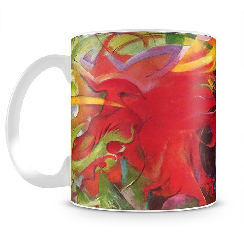 Fighting forms by Franz Marc Mug - Canvas Art Rocks - 2