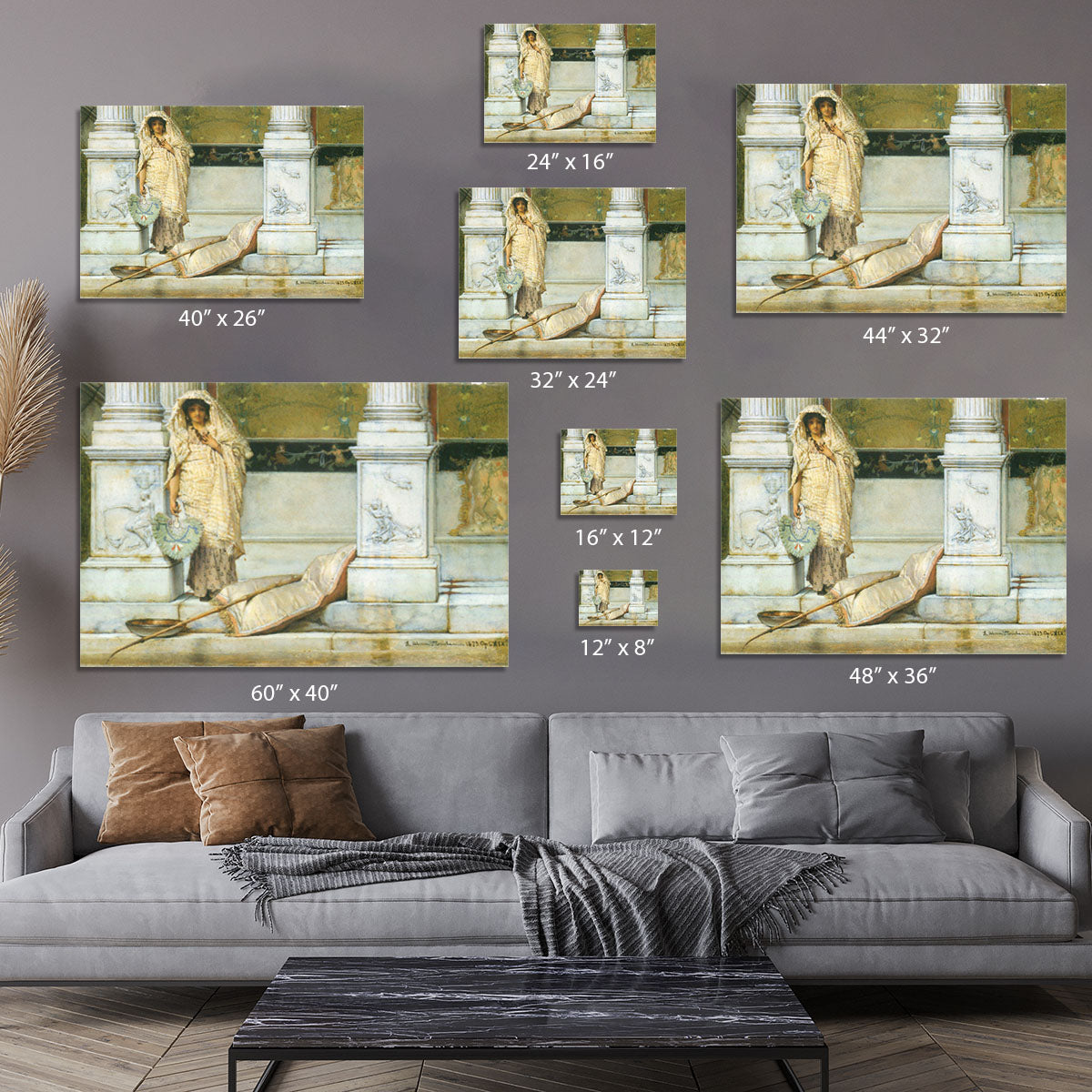 Fishing by Alma Tadema Canvas Print or Poster - Canvas Art Rocks - 7