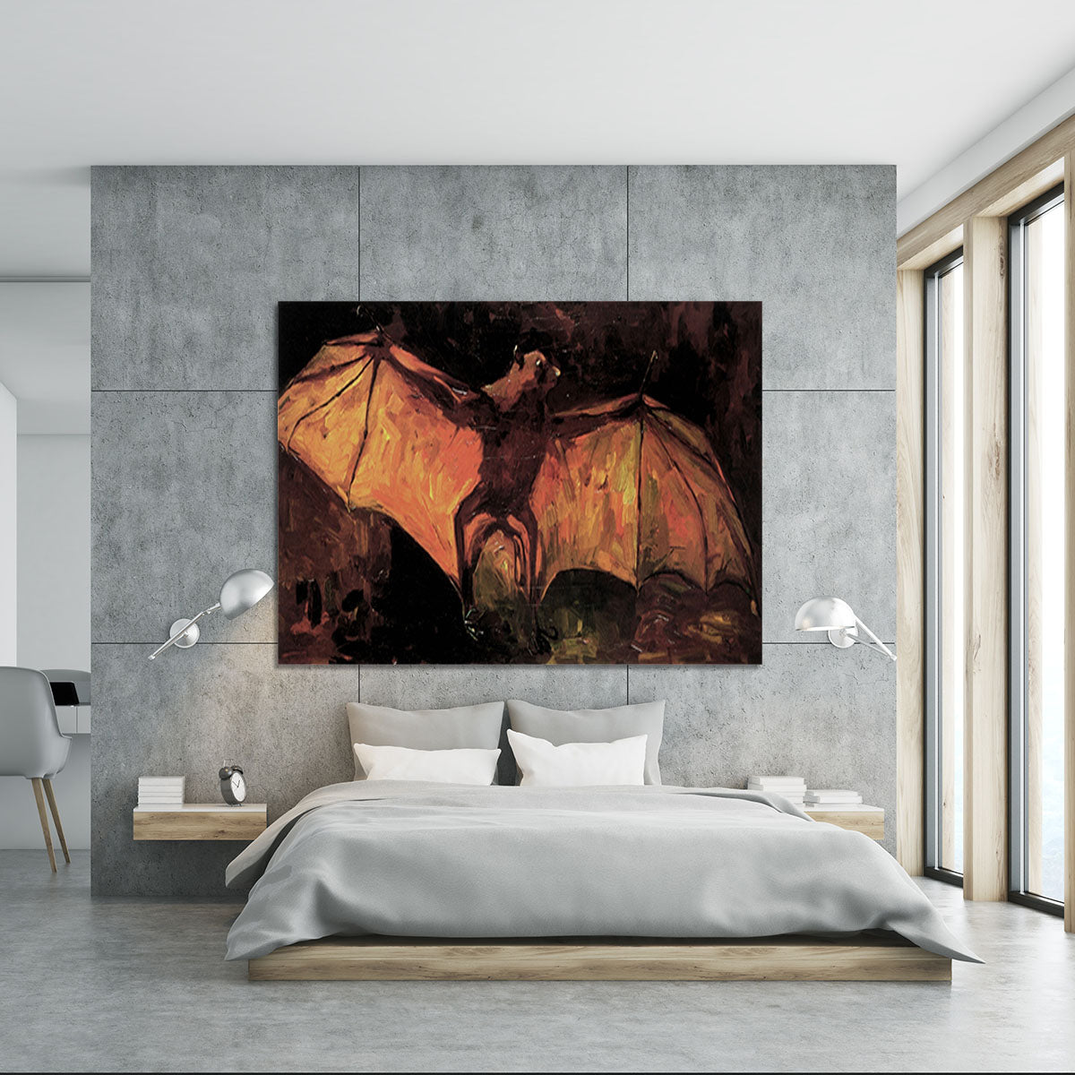 Flying Fox by Van Gogh Canvas Print or Poster - Canvas Art Rocks - 5