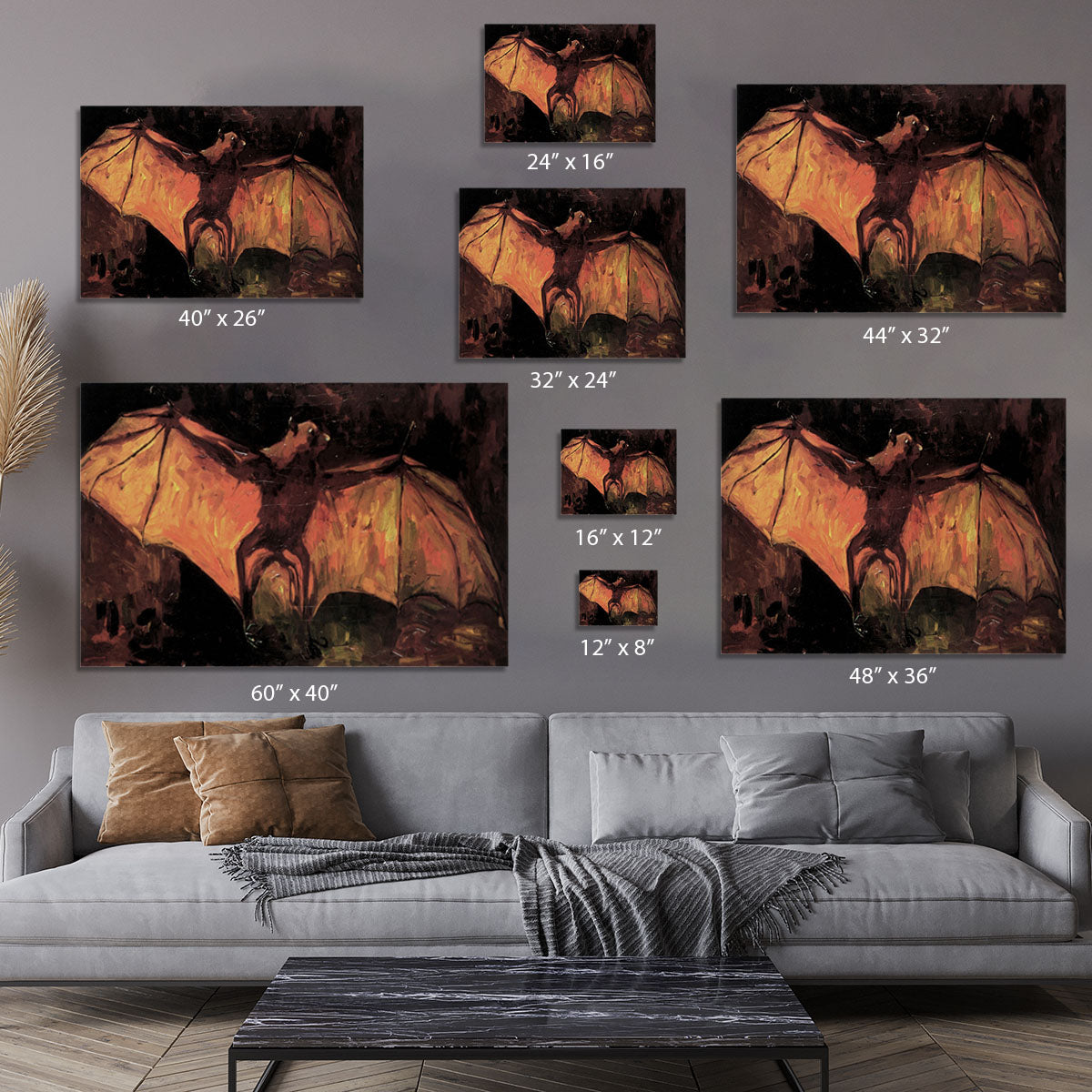 Flying Fox by Van Gogh Canvas Print or Poster - Canvas Art Rocks - 7