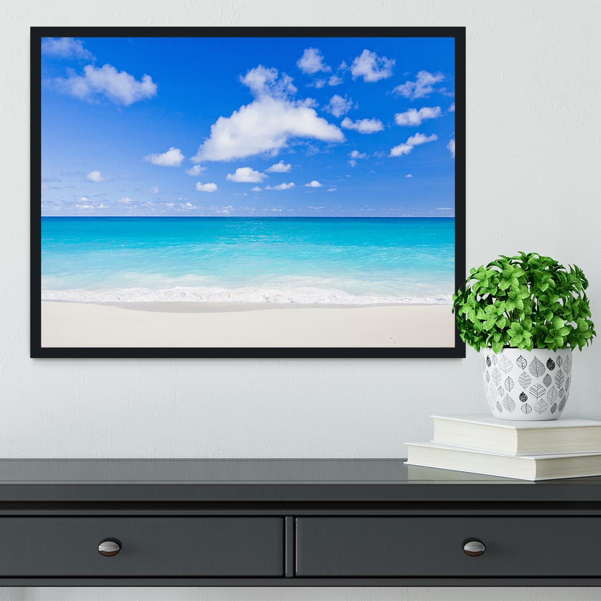 Foul Bay Barbados Framed Print - Canvas Art Rocks - 2