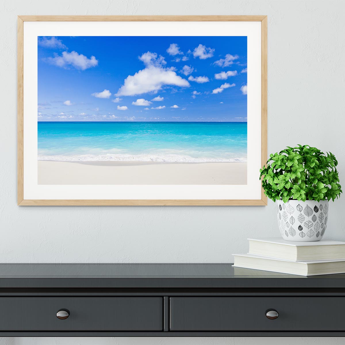Foul Bay Barbados Framed Print - Canvas Art Rocks - 3
