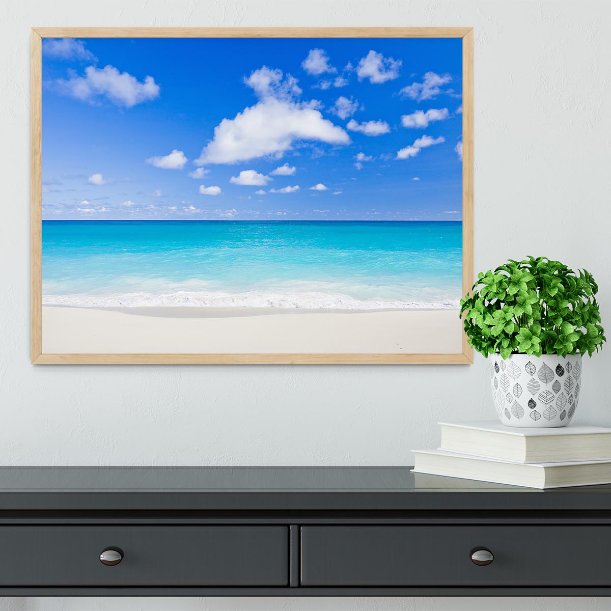 Foul Bay Barbados Framed Print - Canvas Art Rocks - 4