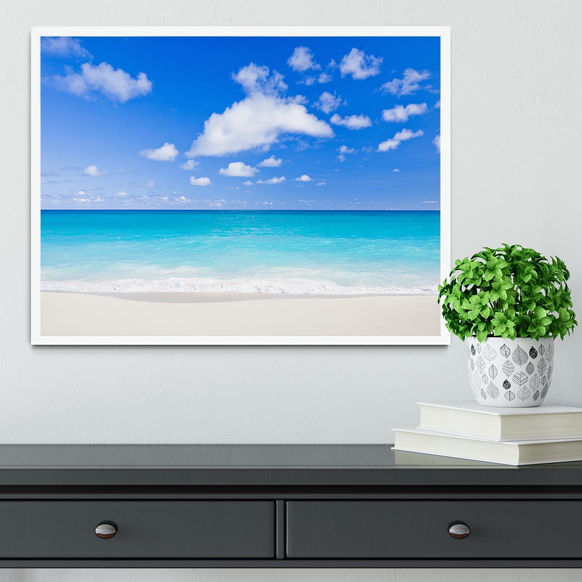 Foul Bay Barbados Framed Print - Canvas Art Rocks -6