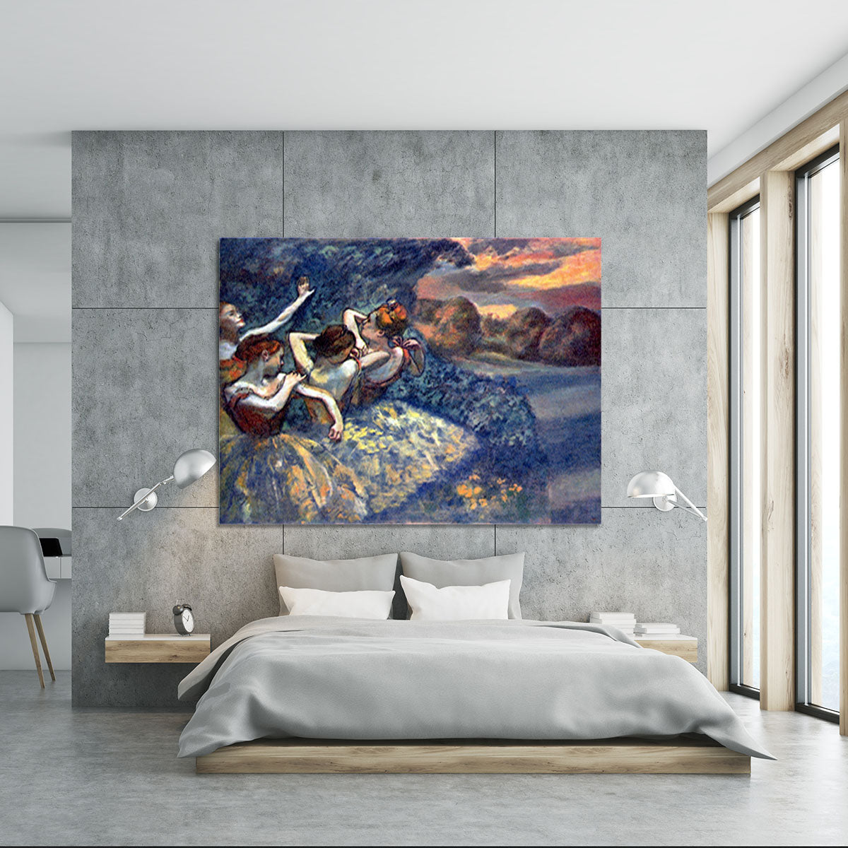 Four Dancers by Degas Canvas Print or Poster - Canvas Art Rocks - 5