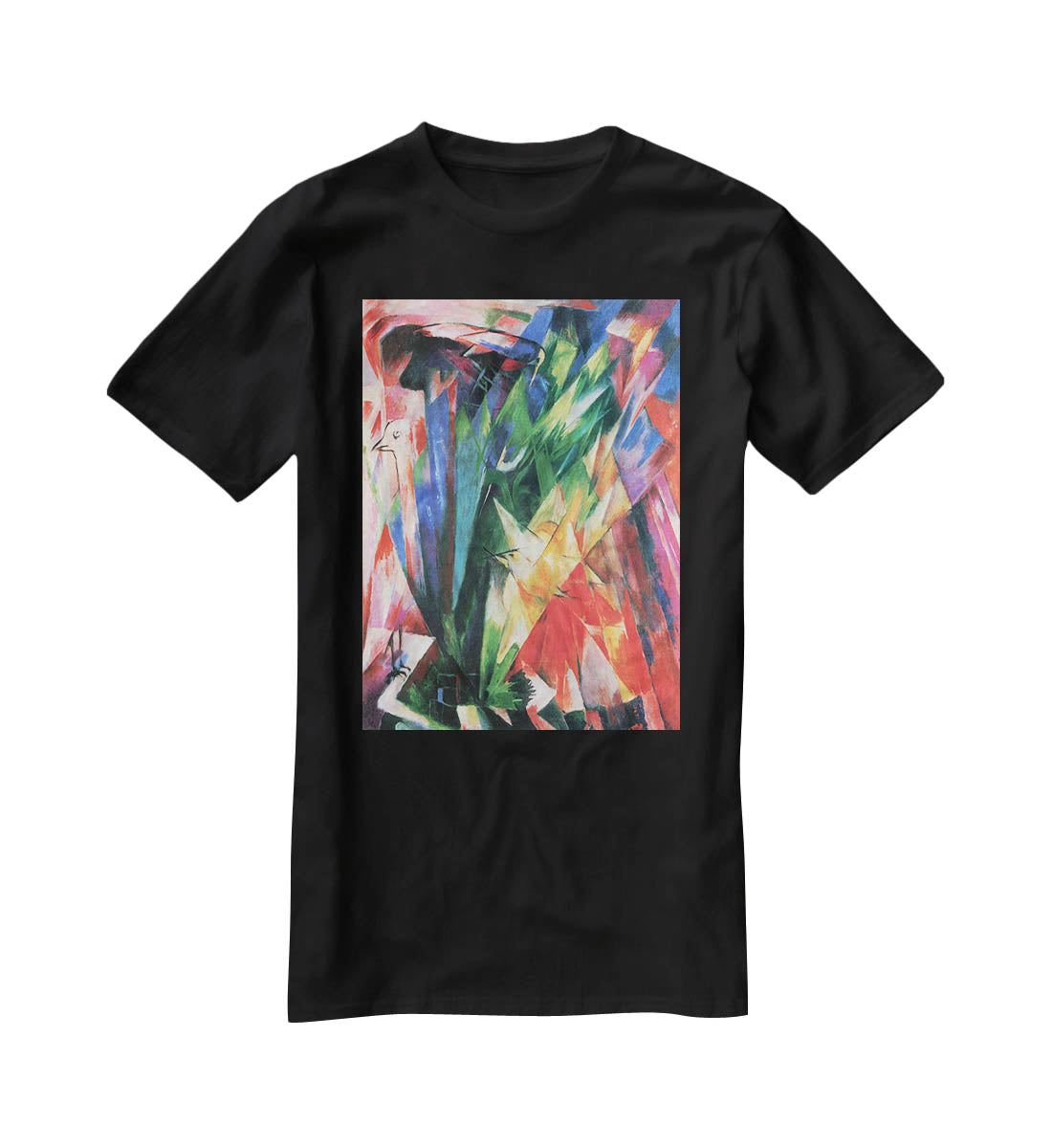 Fowl by Franz Marc T-Shirt - Canvas Art Rocks - 1