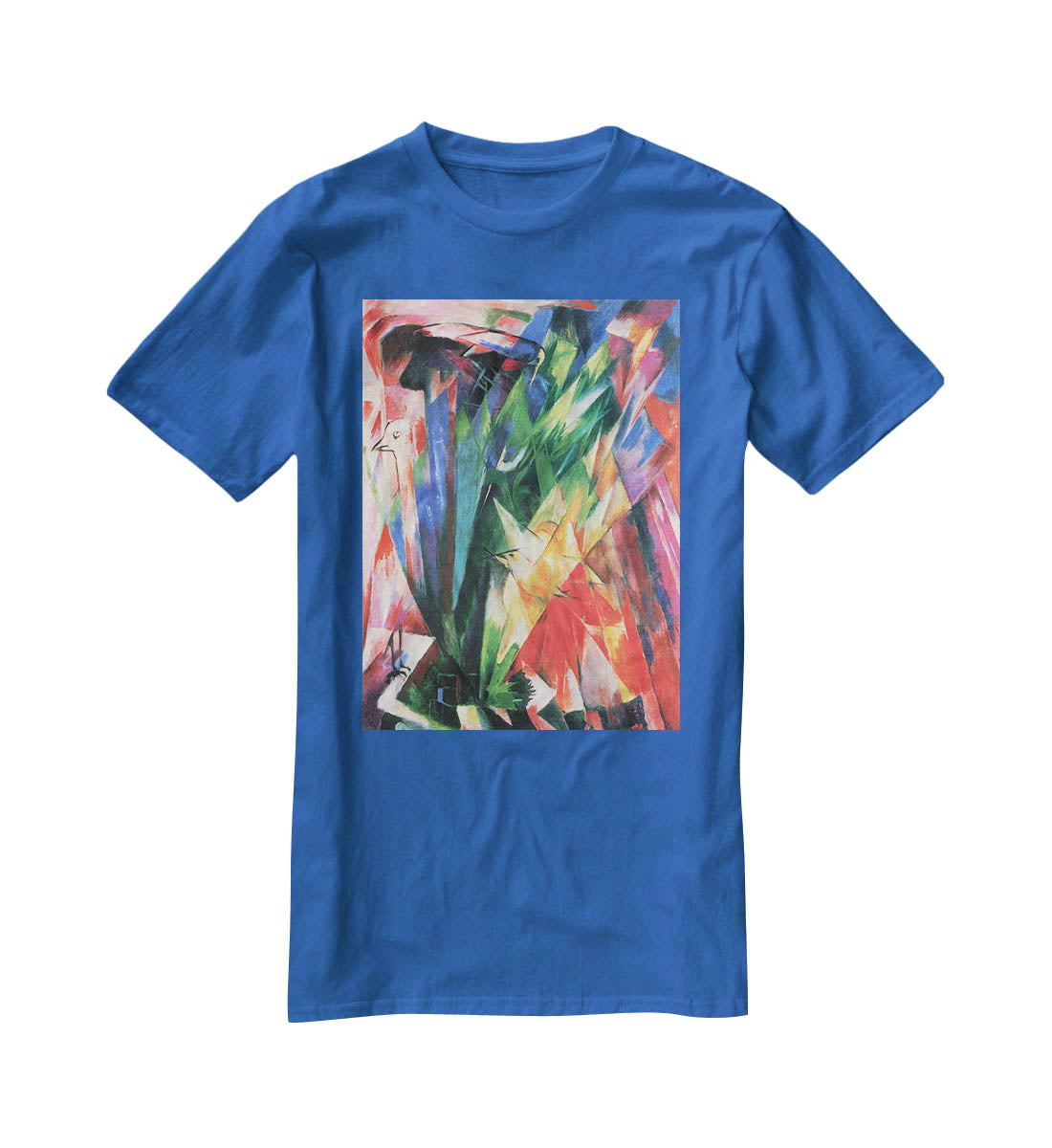 Fowl by Franz Marc T-Shirt - Canvas Art Rocks - 2