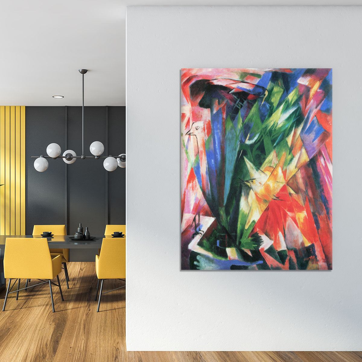 Fowl by Franz Marc Canvas Print or Poster - Canvas Art Rocks - 4