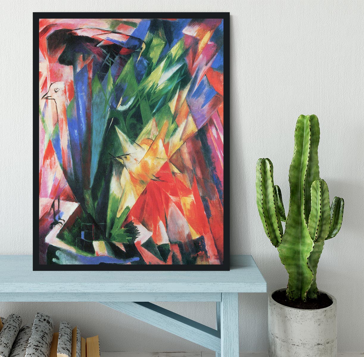 Fowl by Franz Marc Framed Print - Canvas Art Rocks - 2