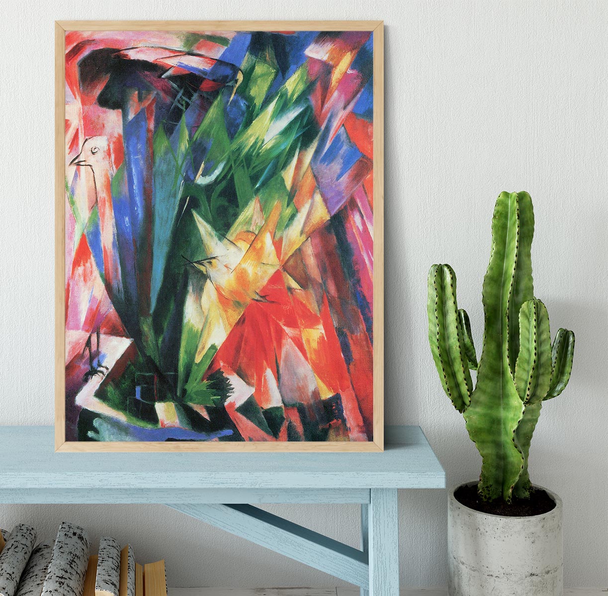 Fowl by Franz Marc Framed Print - Canvas Art Rocks - 4