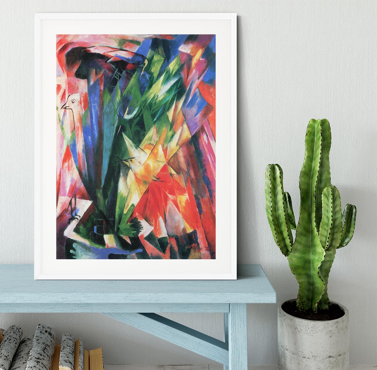 Fowl by Franz Marc Framed Print - Canvas Art Rocks - 5