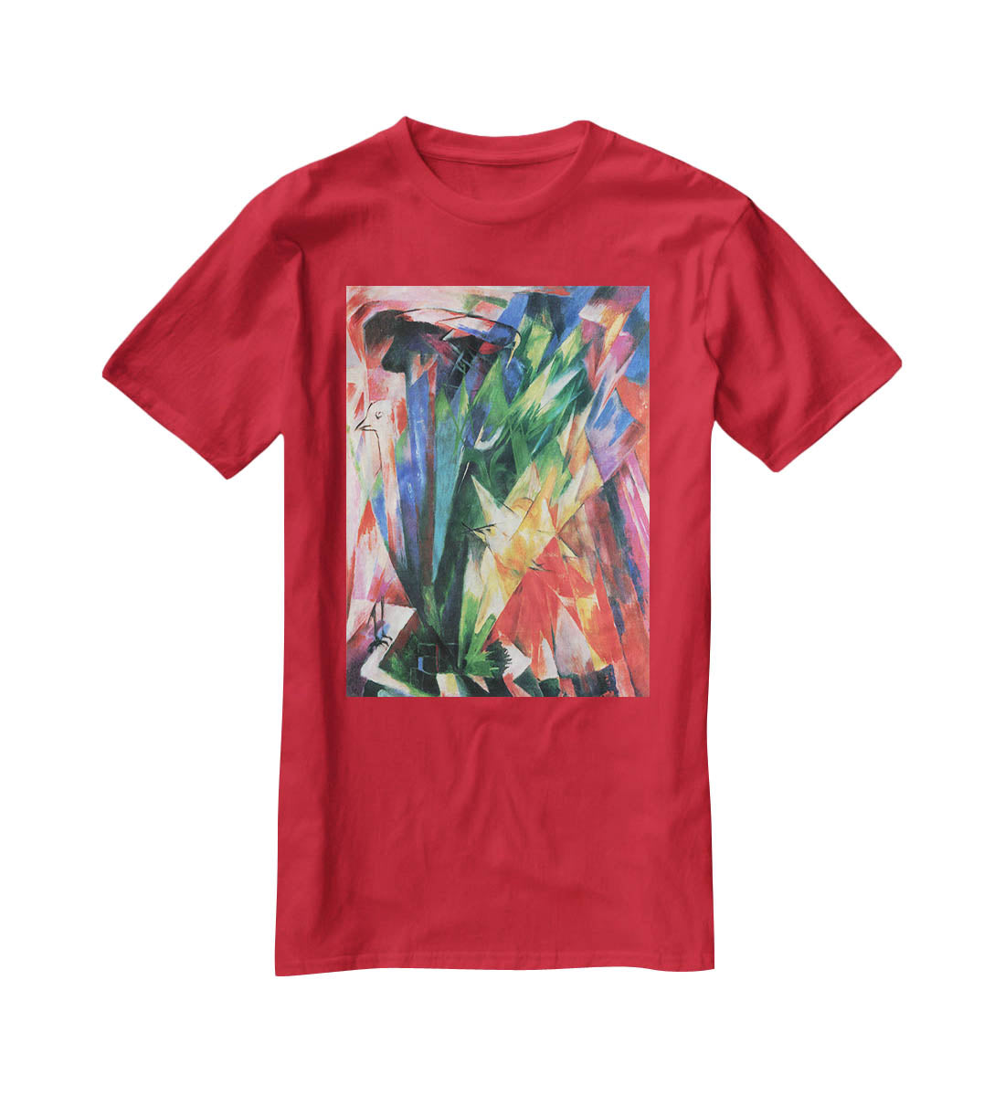 Fowl by Franz Marc T-Shirt - Canvas Art Rocks - 4