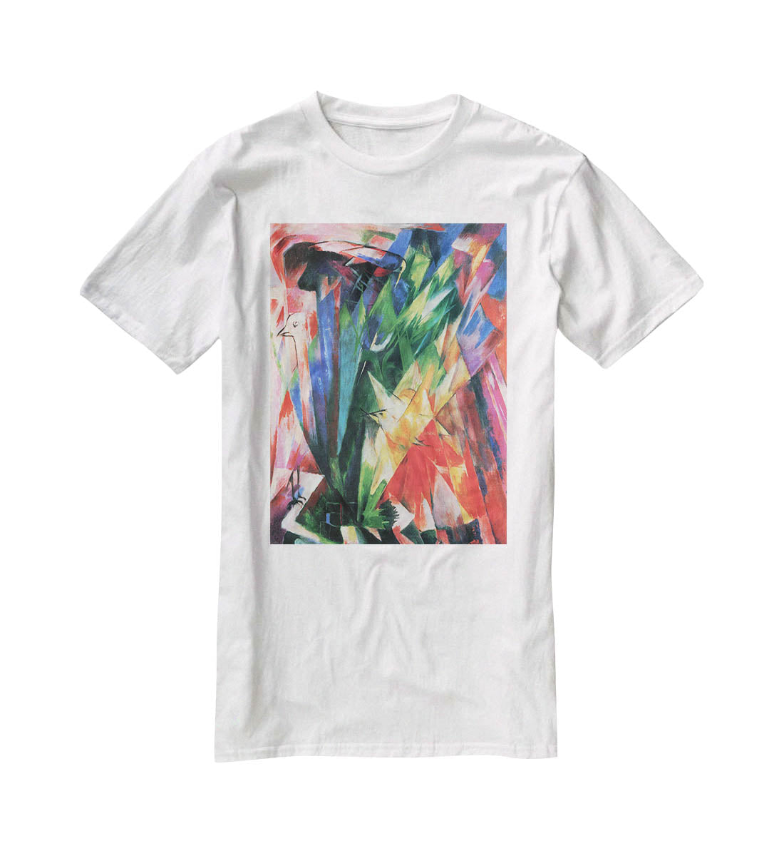 Fowl by Franz Marc T-Shirt - Canvas Art Rocks - 5