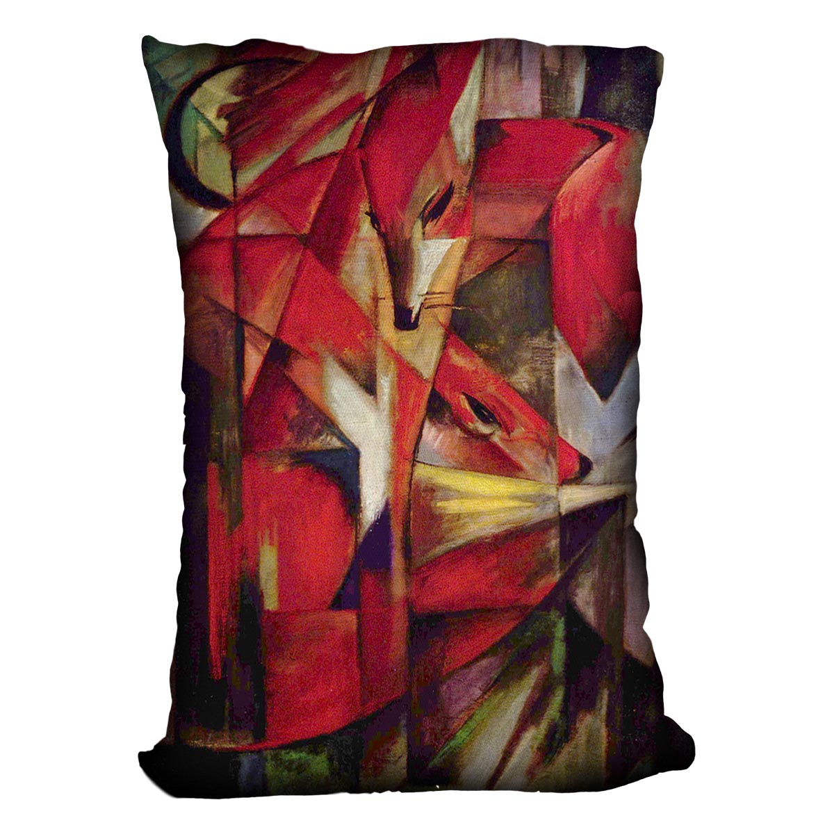 Foxes by Franz Marc Cushion